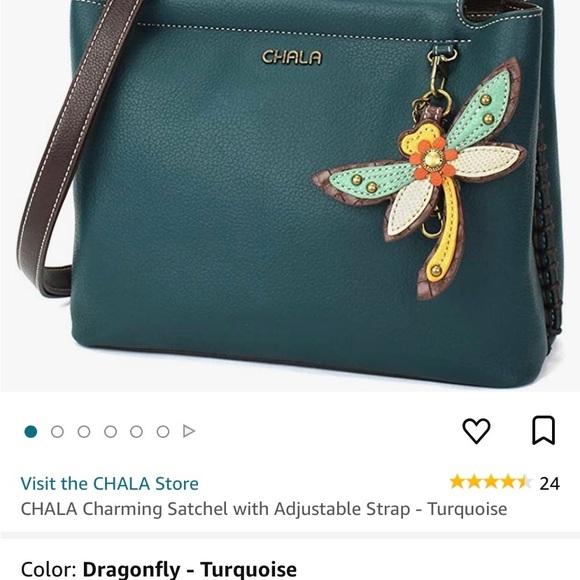 CHALA Charming Satchel with Adjustable Strap - Picture 9 of 15